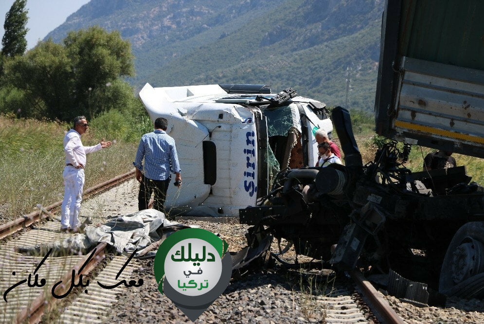 صور للحادث بعد حضور فرق الطوارئ والإسعاف