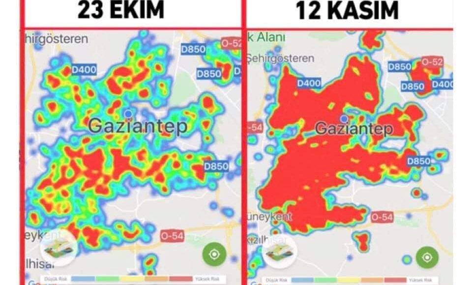 غازي عنتاب: ازدياد مخيف في أعداد الإصابات وقرارات حظر جديدة قد تطال الولاية