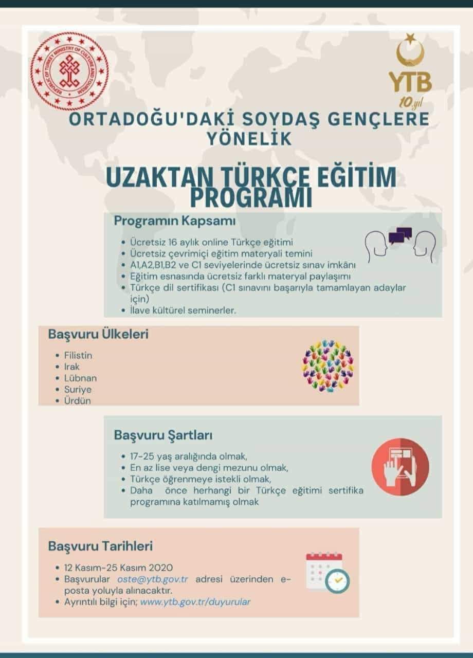 منحة تركية جديدة لتعلم اللغة التركية.. سارعوا بالتسجيل عليها