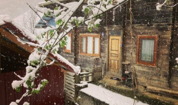 الثلوج في البحر الأسود