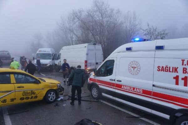 حادث سير شمال تركيا