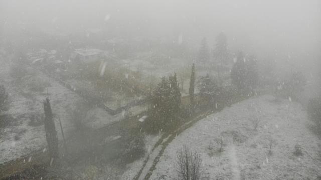 عودة تساقط الثلوج من جديد في ولاية إسطنبول
