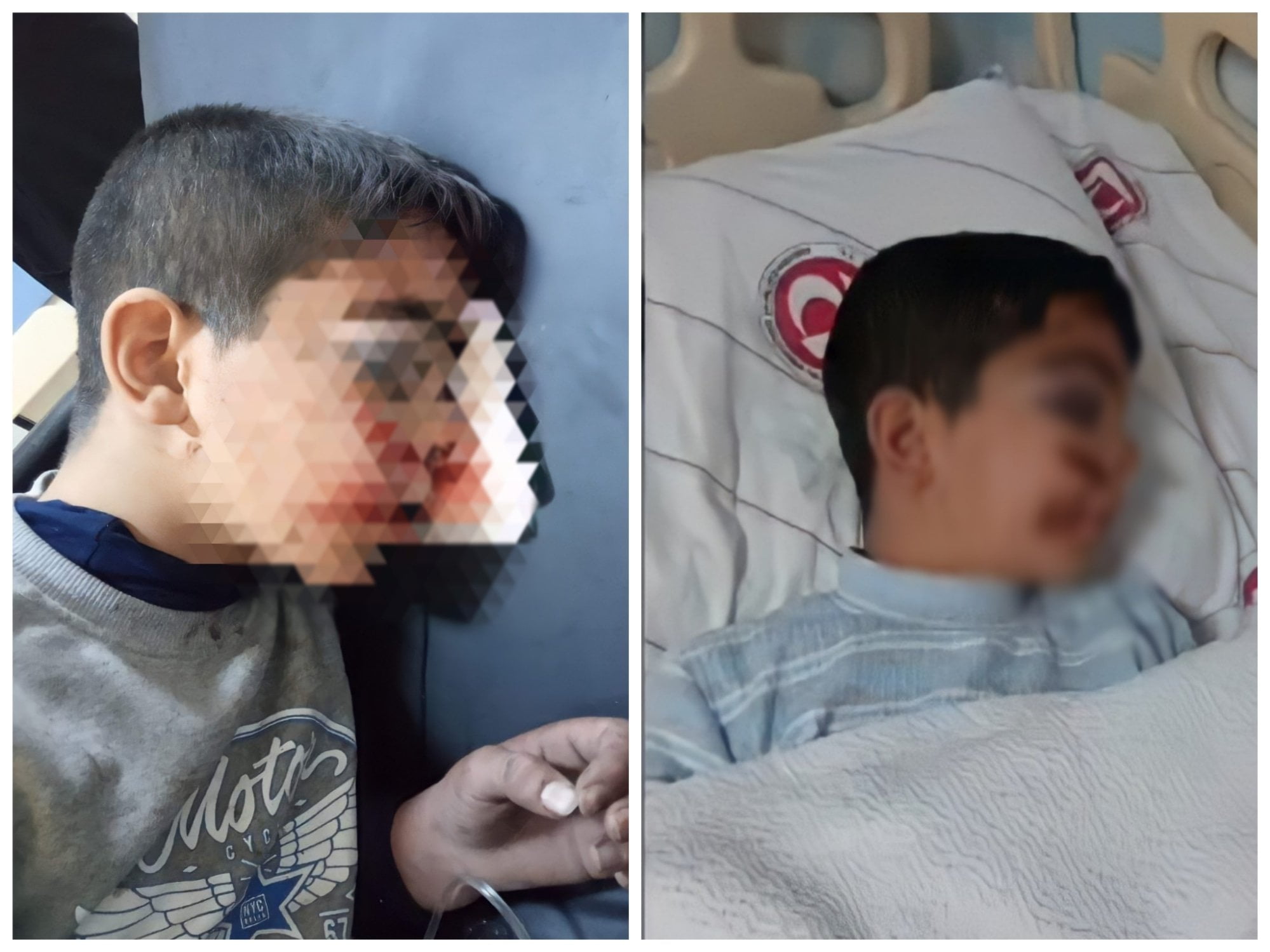 طفل سوري يتعرض للضـ ـرب المبـ ـرح من قبل رجل تركي (35 عاماً)