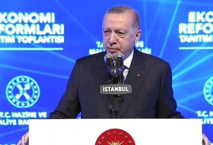 الرئيس التركي أردوغان يعلن عن حزمة الإصلاح الاقتصادي
