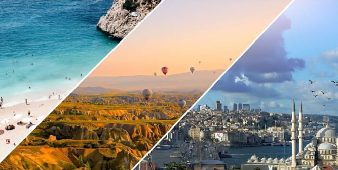 مدن سياحية في تركيا