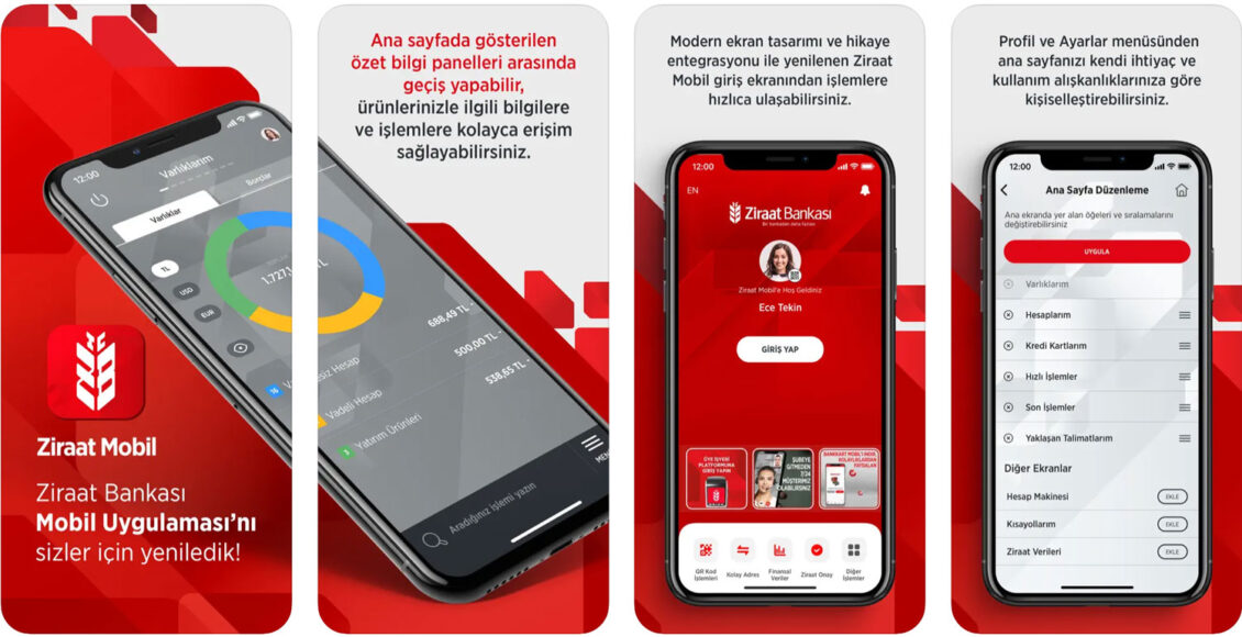 تعرف على تطبيق زراعات بنك في تركيا وأهم ميزاته