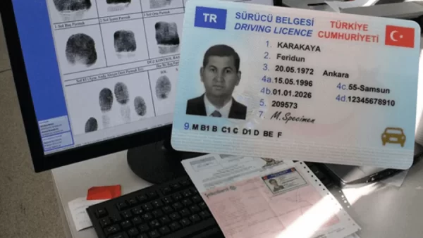 رخصة قيادة تركية - إجراءات استبدال رخصة القيادة في تركيا