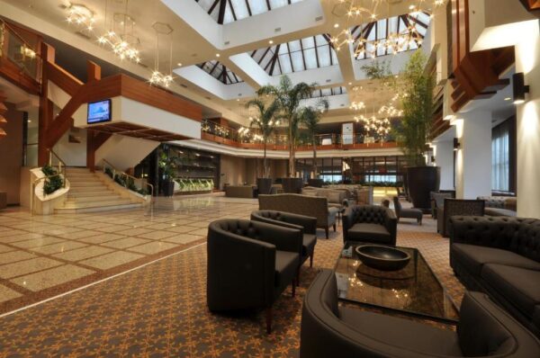 قاعة الاستقبال في فندق توجان في غازي عنتاب Tuğcan Otel