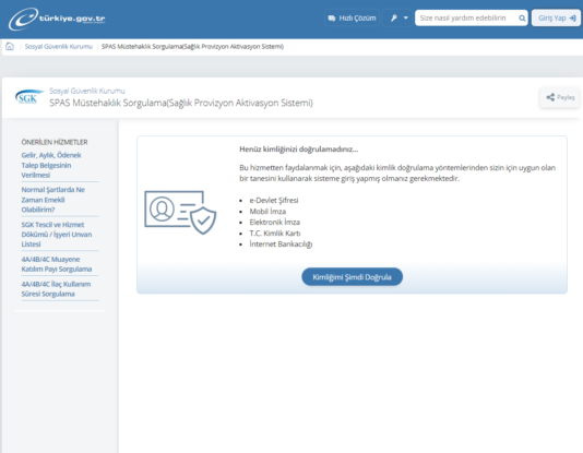 لقطة شاشة-رابط التحقق من ملف التأمين الصحي عبر الإي دولات