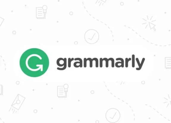 لوغو تطبيق Grammarly لدراسة الطلاب في تركيا